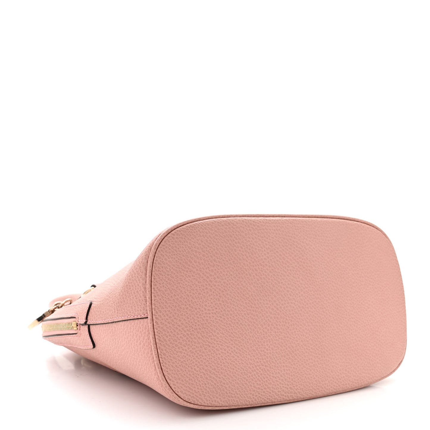 Dollar Calfskin Small GG Charm Dome Bag Soft Pink