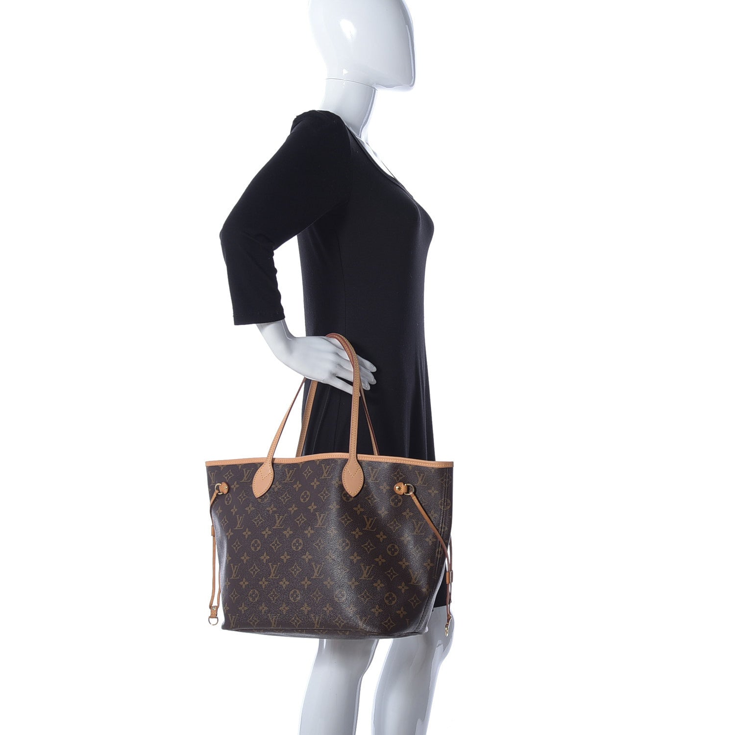 Louis Vuitton Monogram Neo Neverfull MM Fuchsia 2 of 19