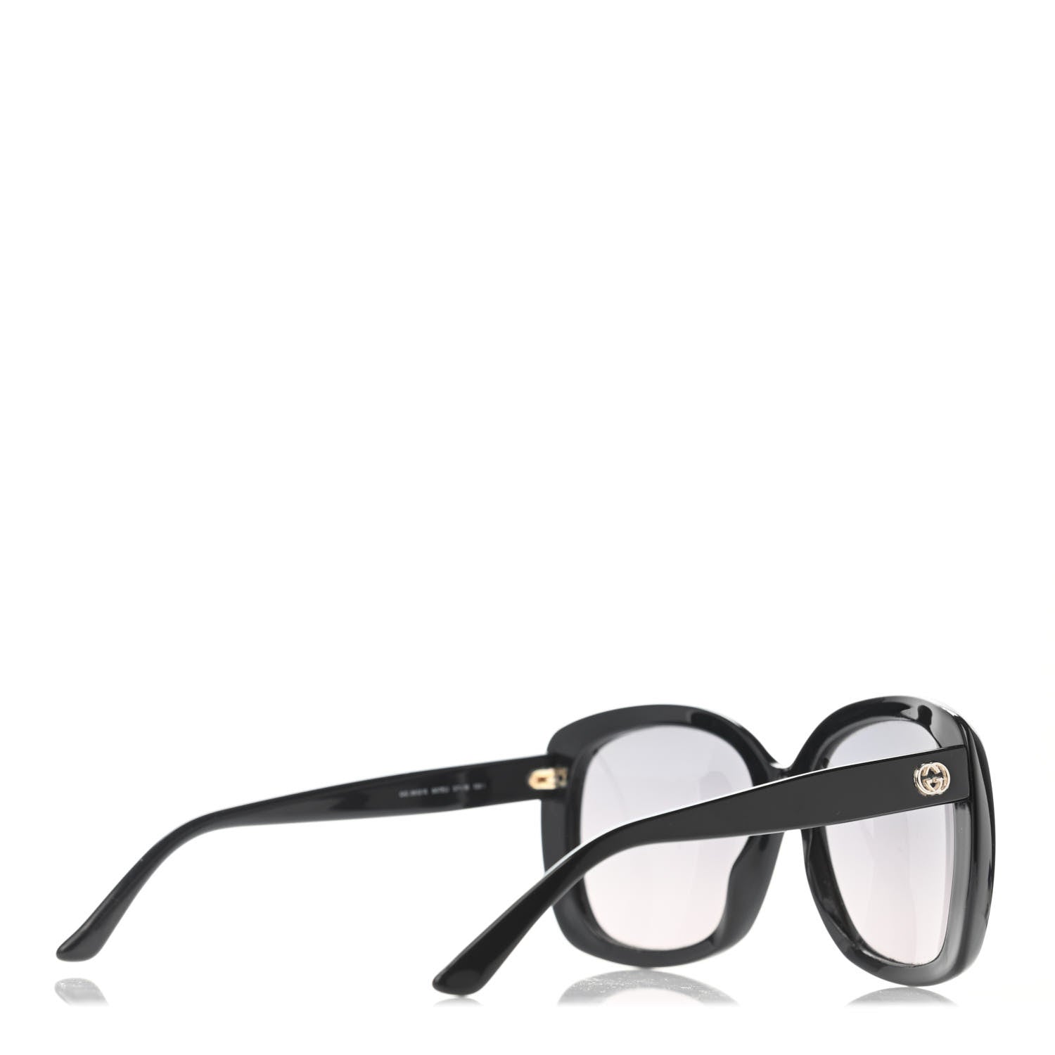 Gucci Acetate Oversized Sunglasses GG3612S Black 4 of 4