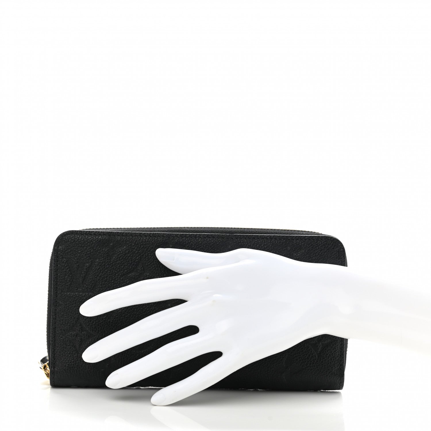Louis Vuitton Empreinte Zippy Wallet Black 2 of 7