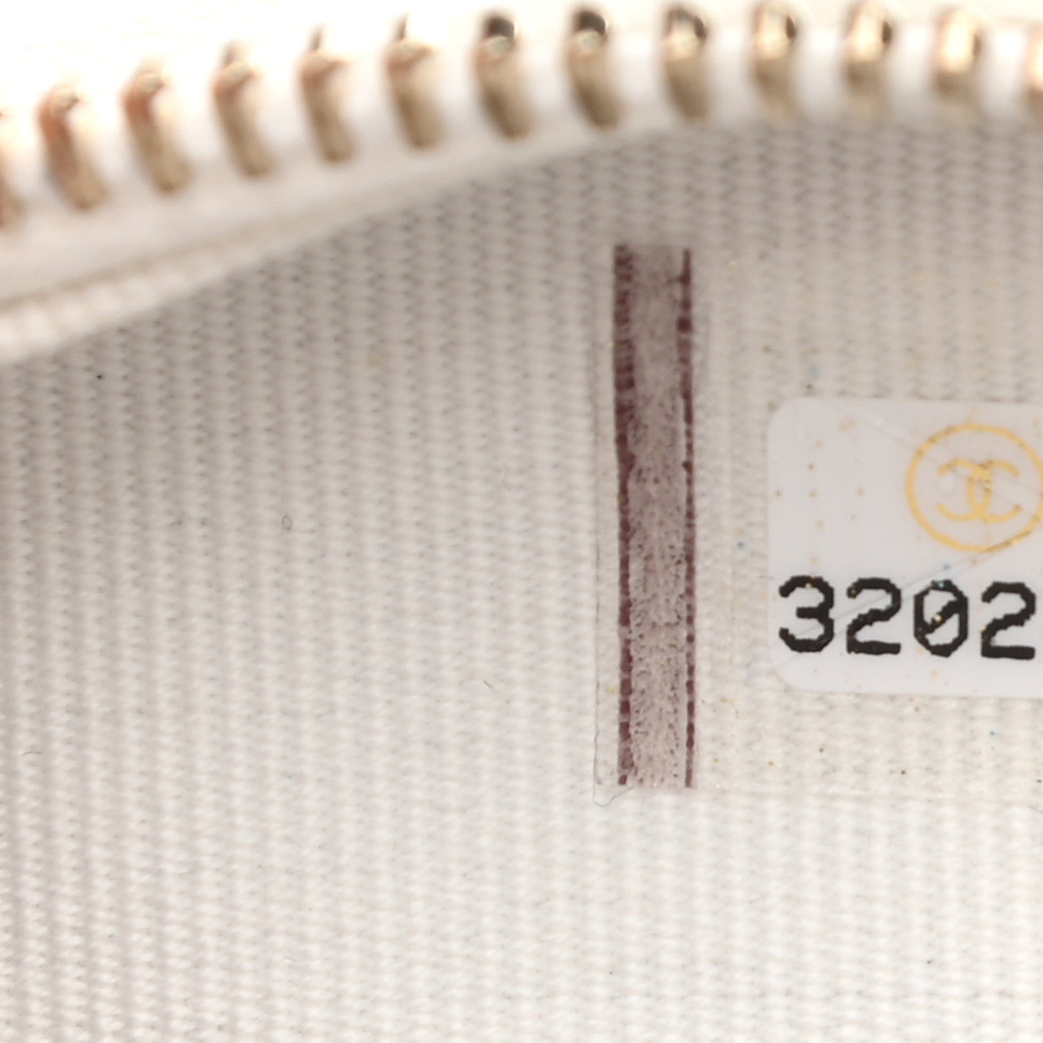 Chanel Lambskin Quilted CC In Love Heart Clutch With Chain White 7 of 11