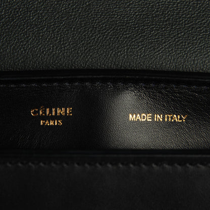 Celine Smooth Calfskin Large Tri-Color Trapeze Anthracite 7 of 9