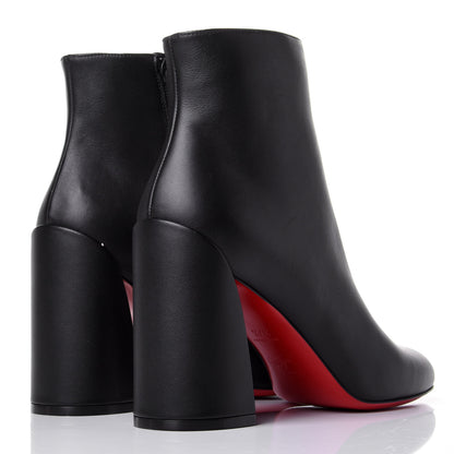 Christian Louboutin Calfskin Turela 85 Ankle Boots 37.5 Black 4 of 10