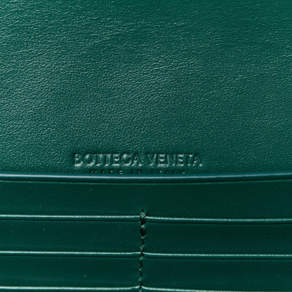 Bottega Veneta Nappa Intrecciato Long Andiamo Top Handle Clutch Emerald Green 6 of 8