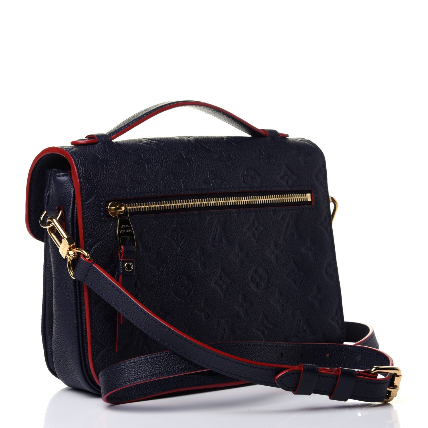 Louis Vuitton Empreinte Pochette Metis Marine Rouge 2 of 4