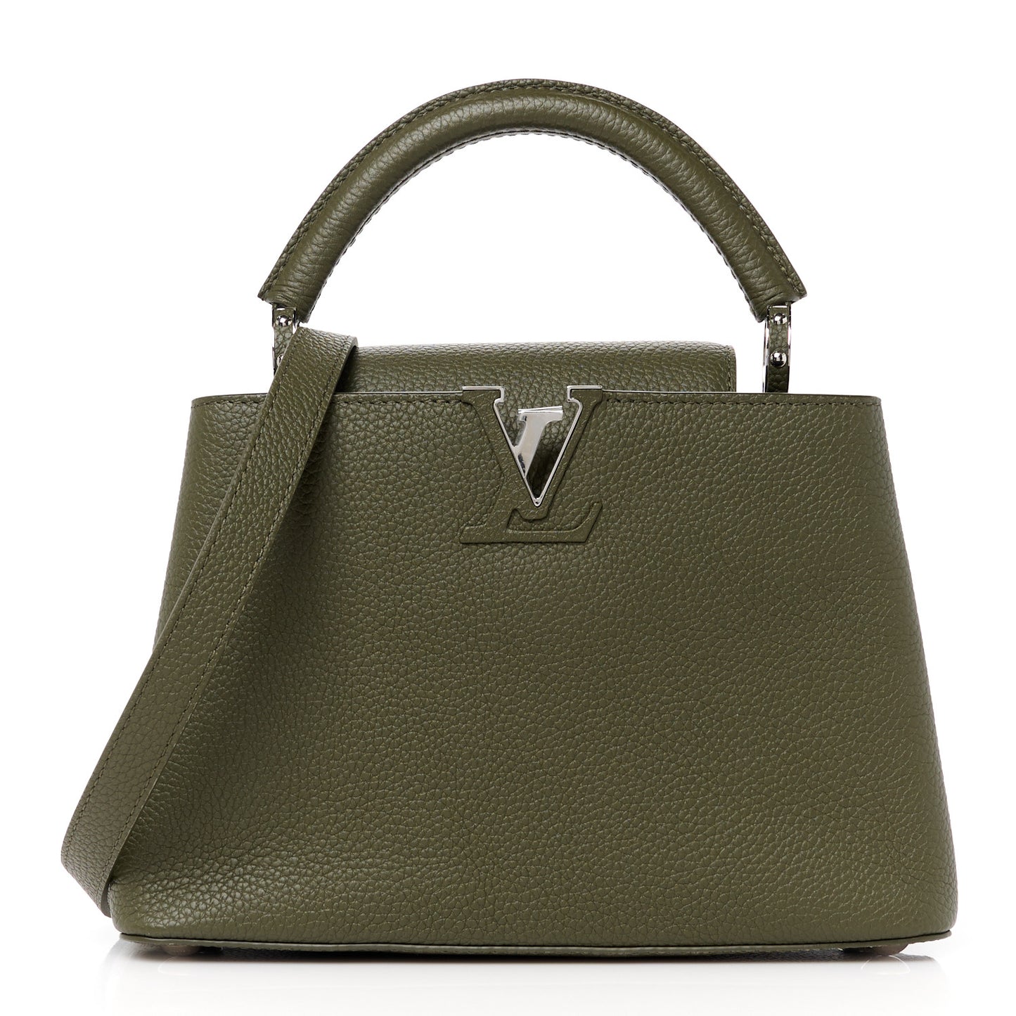 Taurillon Capucines BB Khaki
