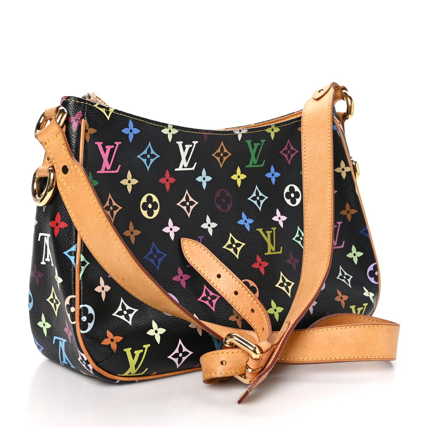 Louis Vuitton Monogram Multicolor Lodge GM Black 3 of 14