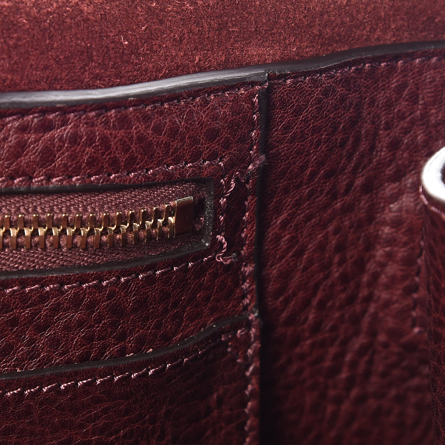 Mulberry Natural Leather Bayswater Oxblood 11 of 15