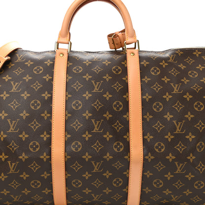 Louis Vuitton Monogram Keepall Bandouliere 60 8 of 10