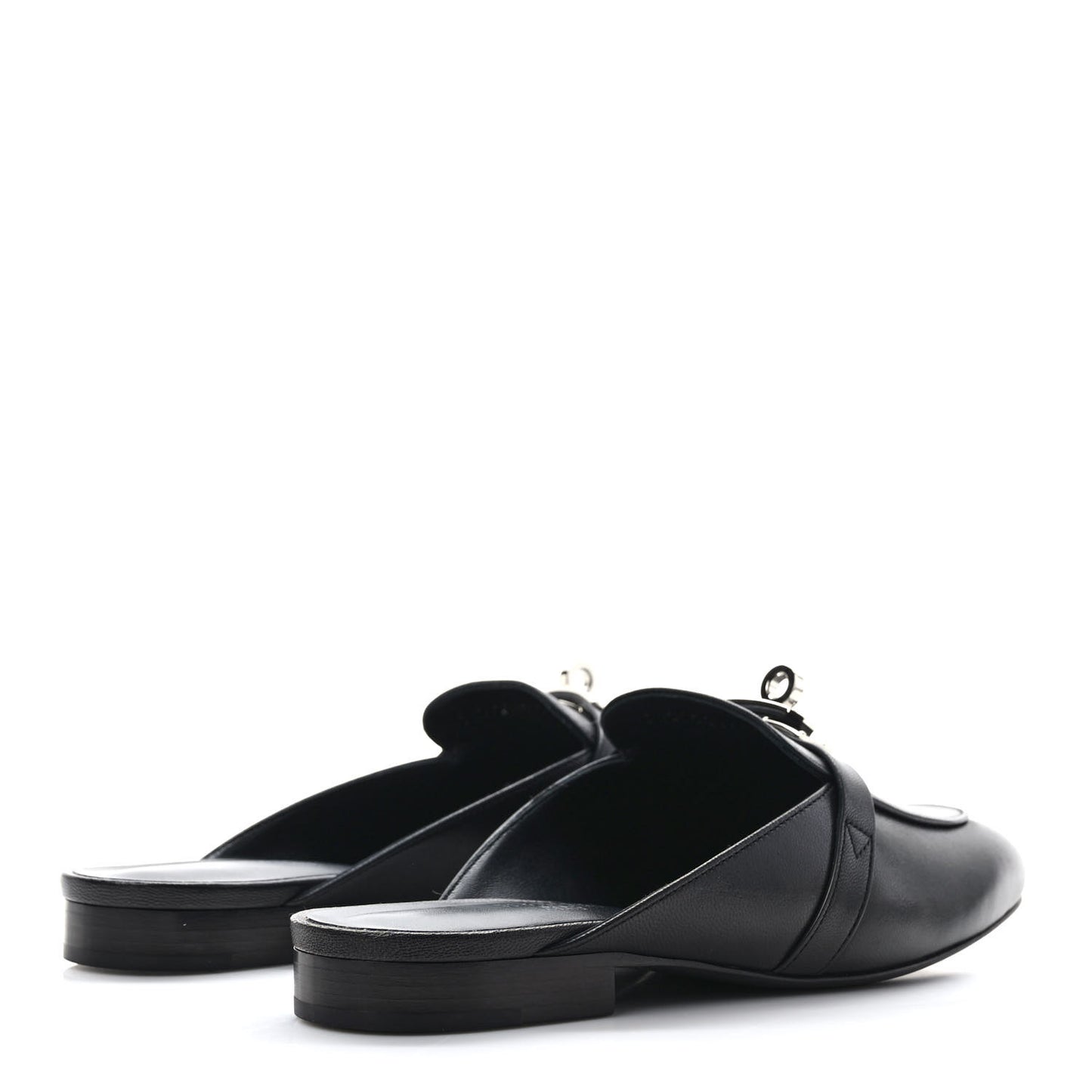 Goatskin Oz Mules 36 Black