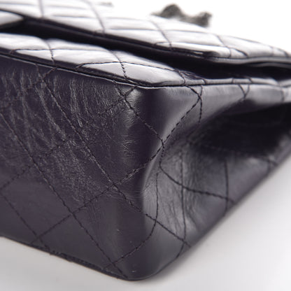 Chanel Aged Calfskin Quilted 2.55 Reissue 226 Flap Dark Purple 6 of 9