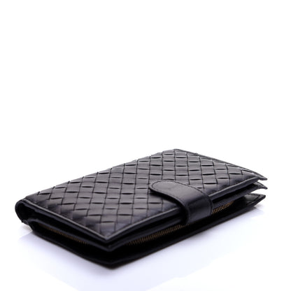 Bottega Veneta Nappa Intrecciato Continental Wallet Black 4 of 13