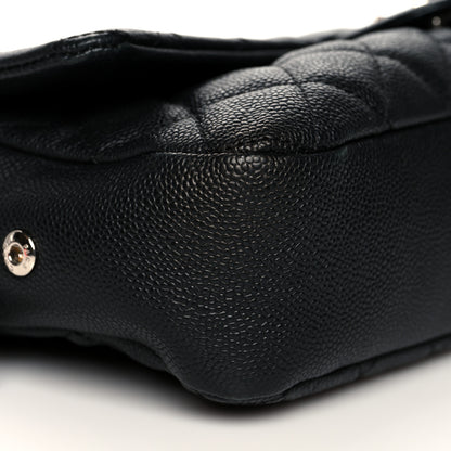 Chanel Caviar Quilted Jumbo Easy Flap Black 9 of 11