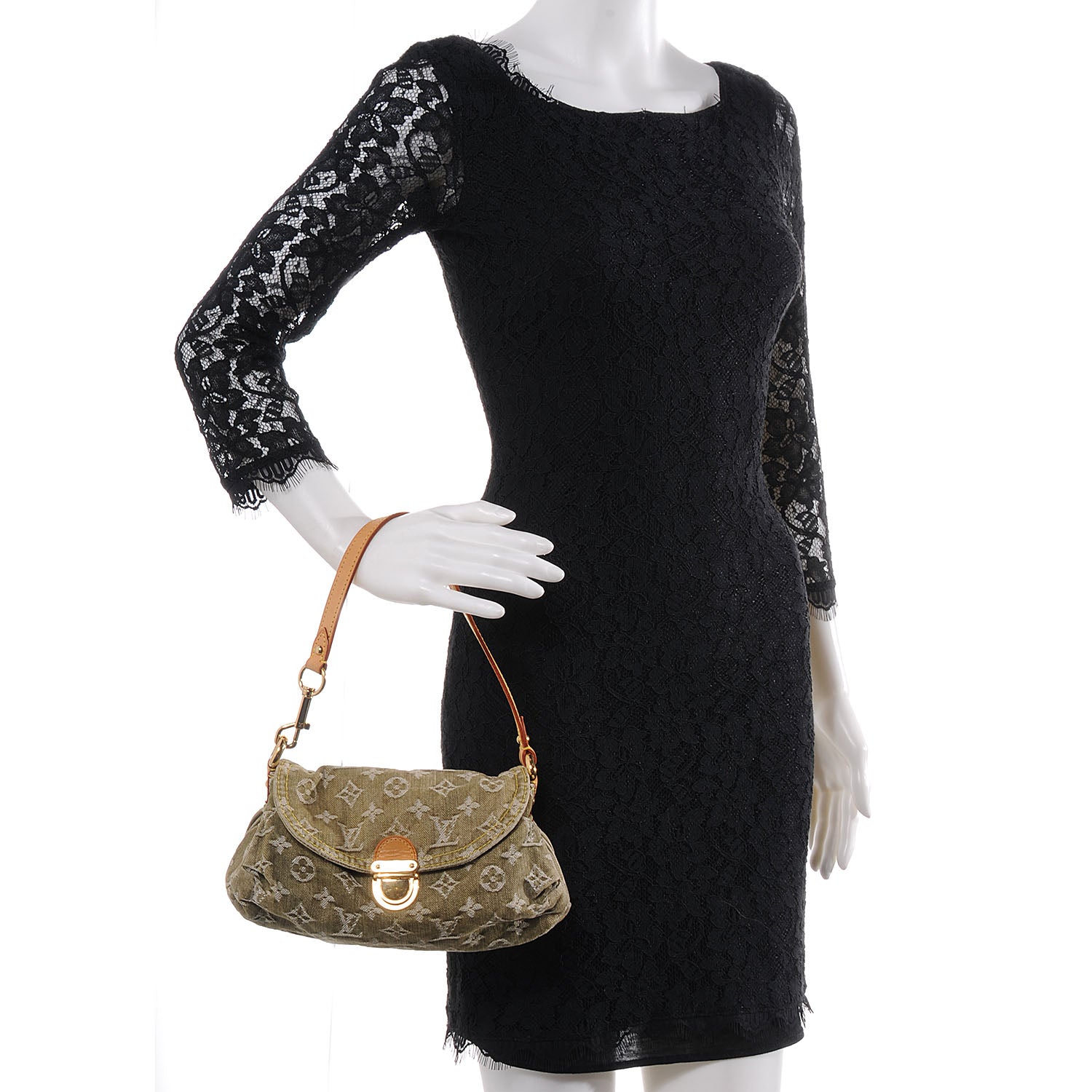 Louis Vuitton Monogram Denim Mini Pleaty Lichen 2 of 8