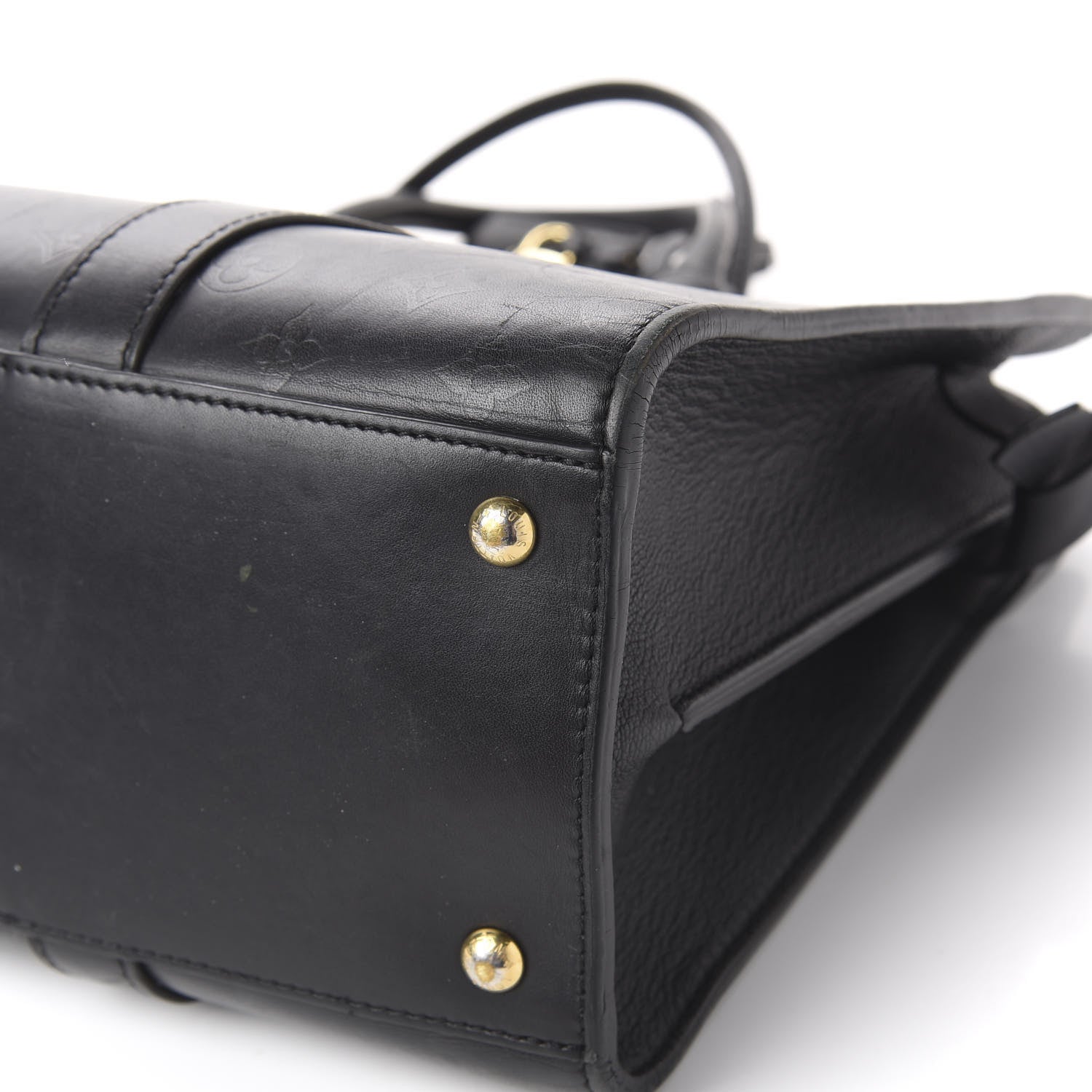 Louis Vuitton Monogram Cuir Plume Very Tote GM Black 13 of 13
