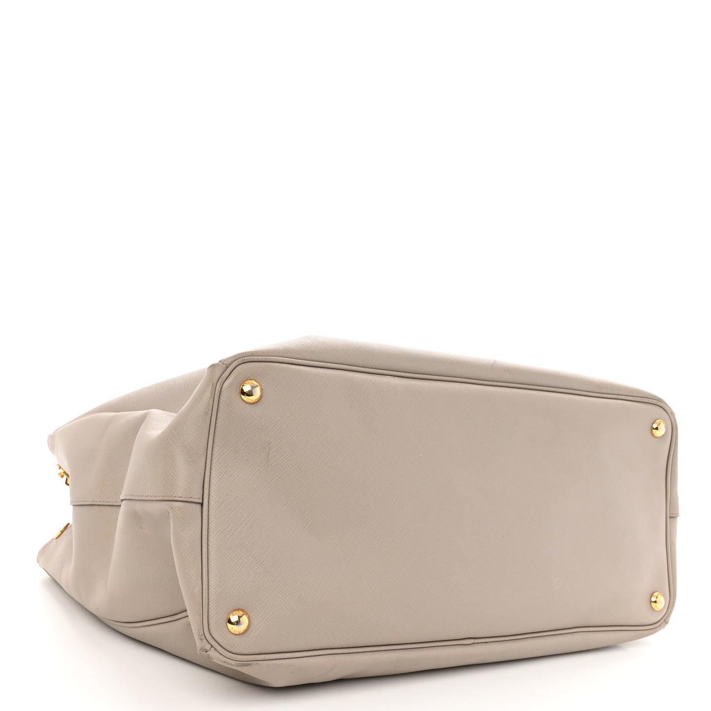 Saffiano Lux Extra Large Galleria Double Zip Tote Pomice