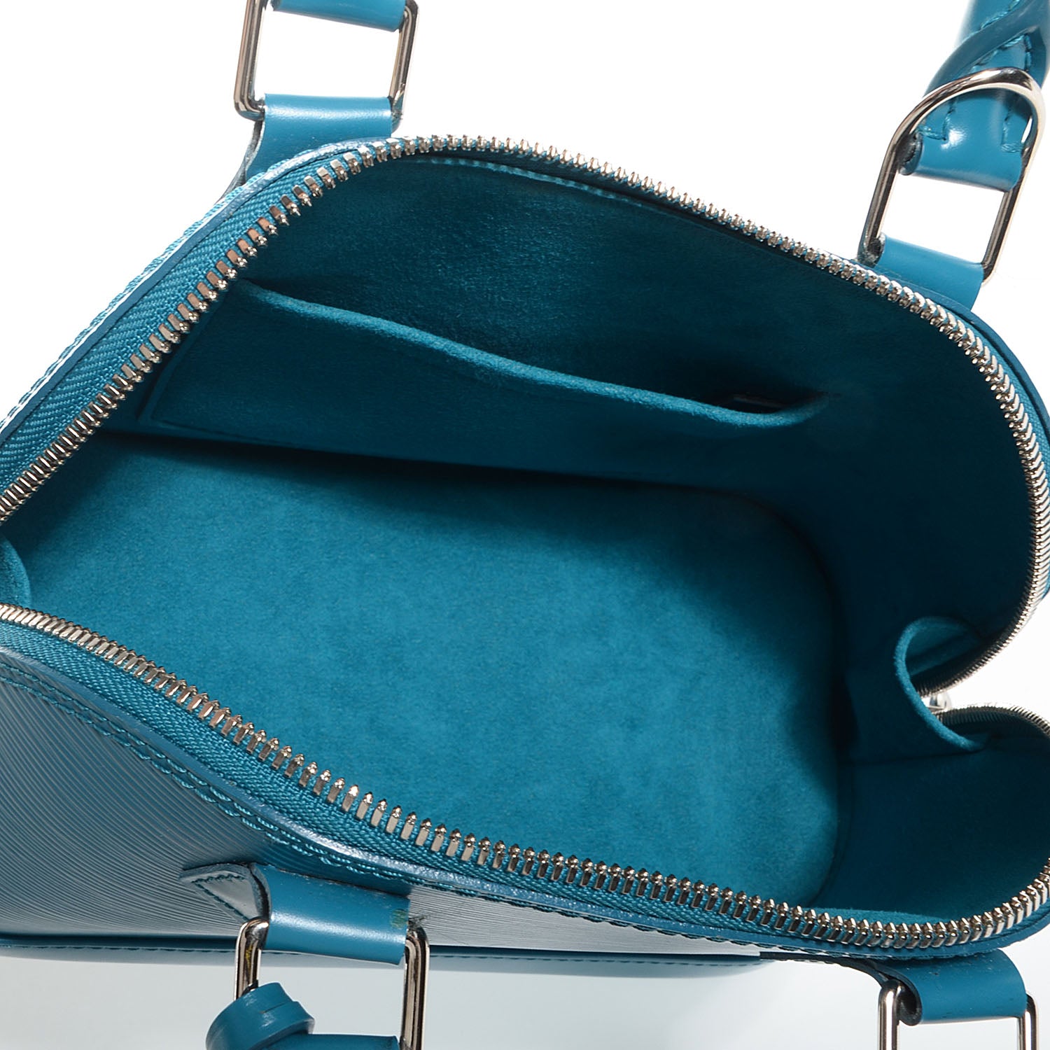 Louis Vuitton Epi Alma BB Cyan 5 of 7