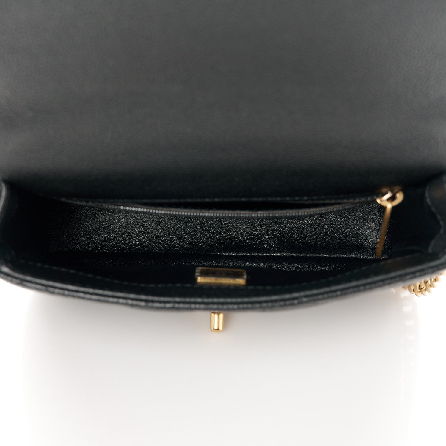 Chanel Caviar Quilted Mini Sweetheart Flap Black 5 of 12