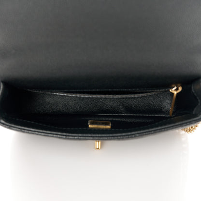 Chanel Caviar Quilted Mini Sweetheart Flap Black 5 of 12