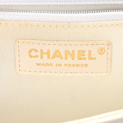 Chanel Caviar Quilted New Medium Boy Flap White 6 of 9