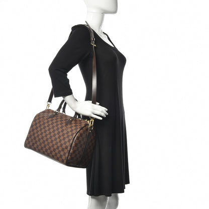 Louis Vuitton Damier Ebene Speedy Bandouliere 30 2 of 12