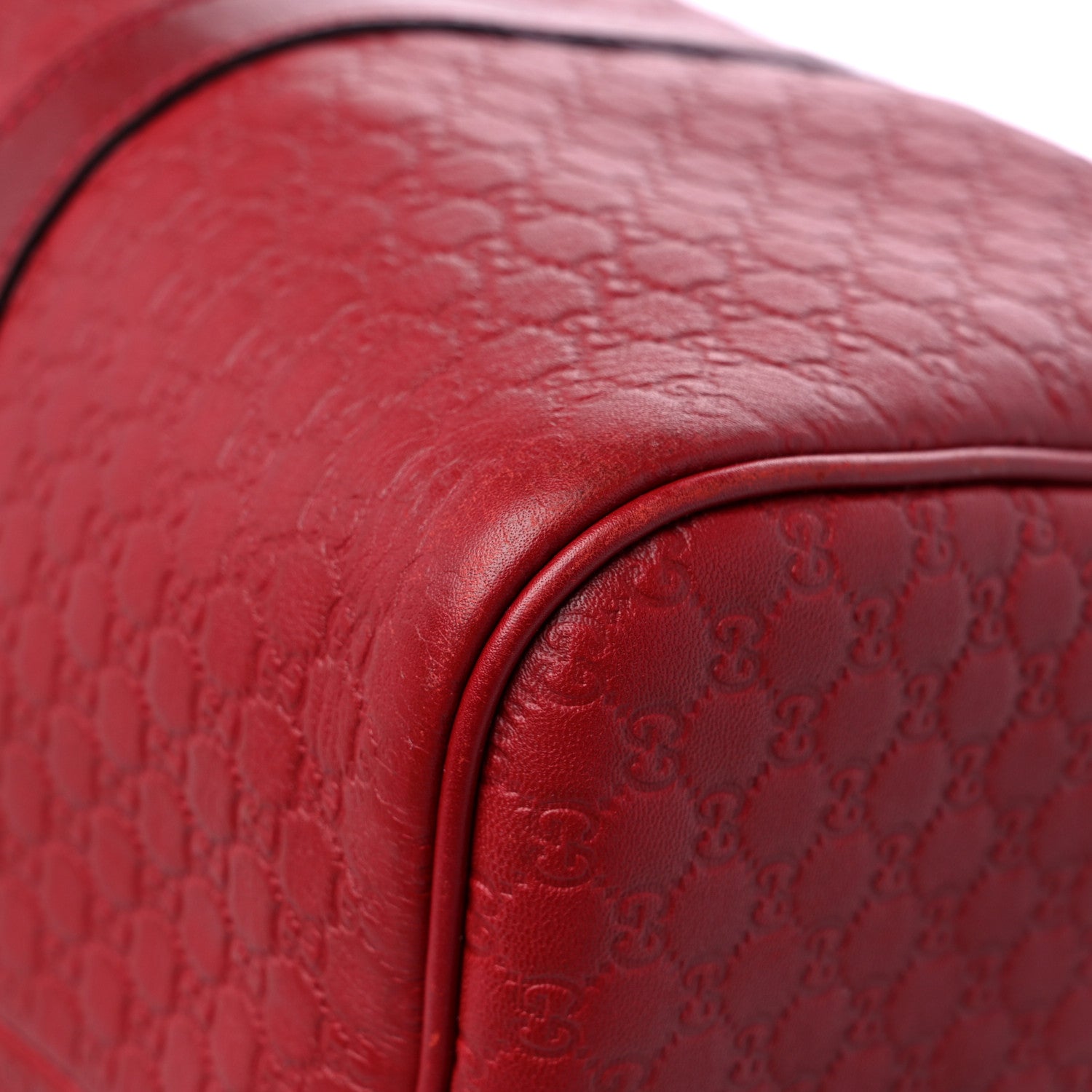 Gucci Microguccissima Medium Joy Boston Red 9 of 15