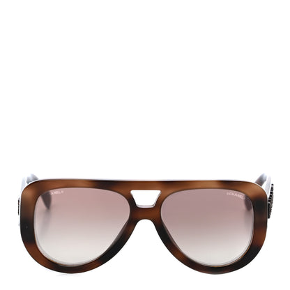 Chanel Resin Sunglasses 5423-B Brown 4 of 7