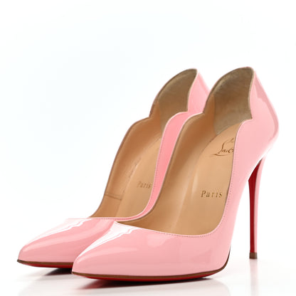 Christian Louboutin Patent Hot Chick 100 Pumps 37 Eglantine 3 of 12