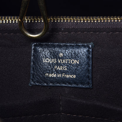 Louis Vuitton Calfskin Monogram Kimono Tote Black 6 of 19