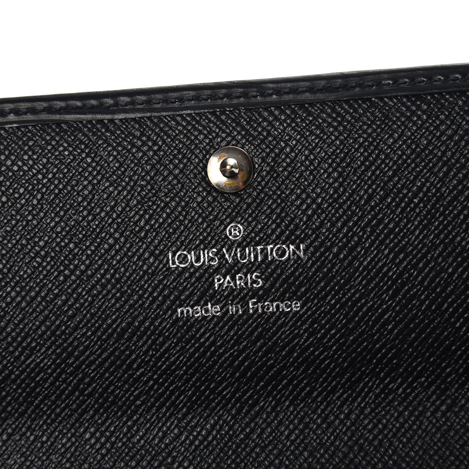 Louis Vuitton Epi Porte Tresor International Wallet Black 6 of 10
