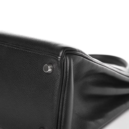 Hermes Epsom Kelly Retourne 32 Black 28 of 36