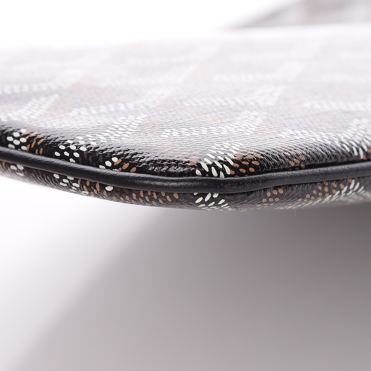 Goyard Goyardine Senat Pochette MM Black 7 of 8