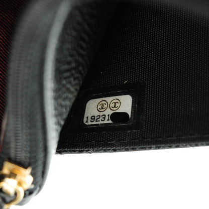 Chanel Caviar Quilted Wallet On Chain WOC Black 8 of 8