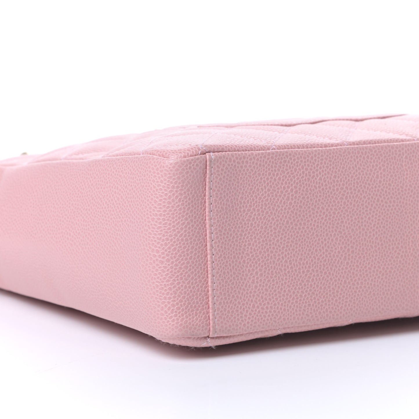 Caviar Quilted Petit Shopping Tote PST Pink