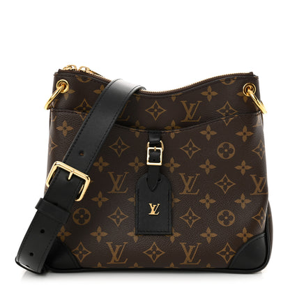 Louis Vuitton Monogram Odeon PM Black 1 of 9