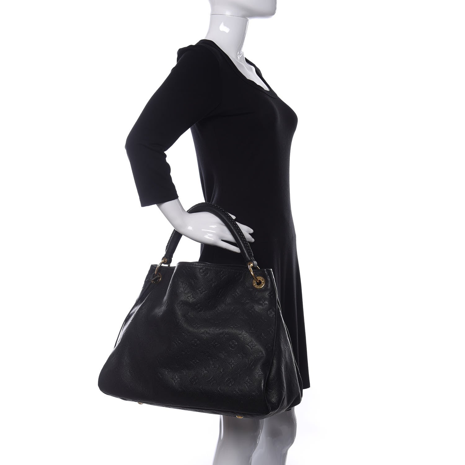 Louis Vuitton Empreinte Artsy MM Black 2 of 11