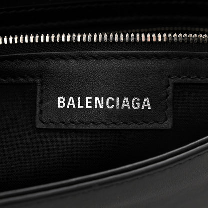 Balenciaga Smooth Calfskin Medium Lindsay Shoulder Bag Black 6 of 10