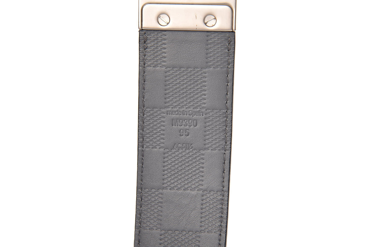 Damier Infini Calfskin 40mm Belt 95 Lunar