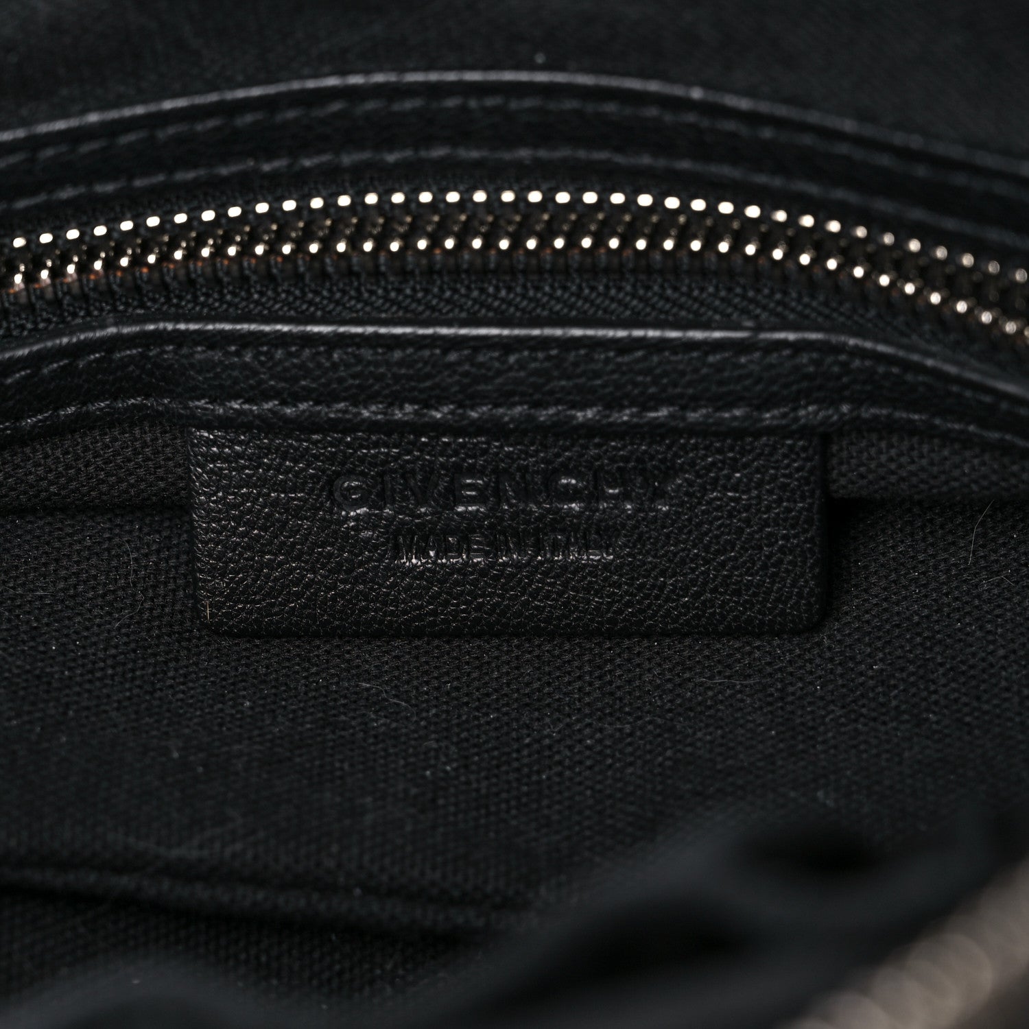 Givenchy Sugar Goatskin Micro Nightingale Black 6 of 9