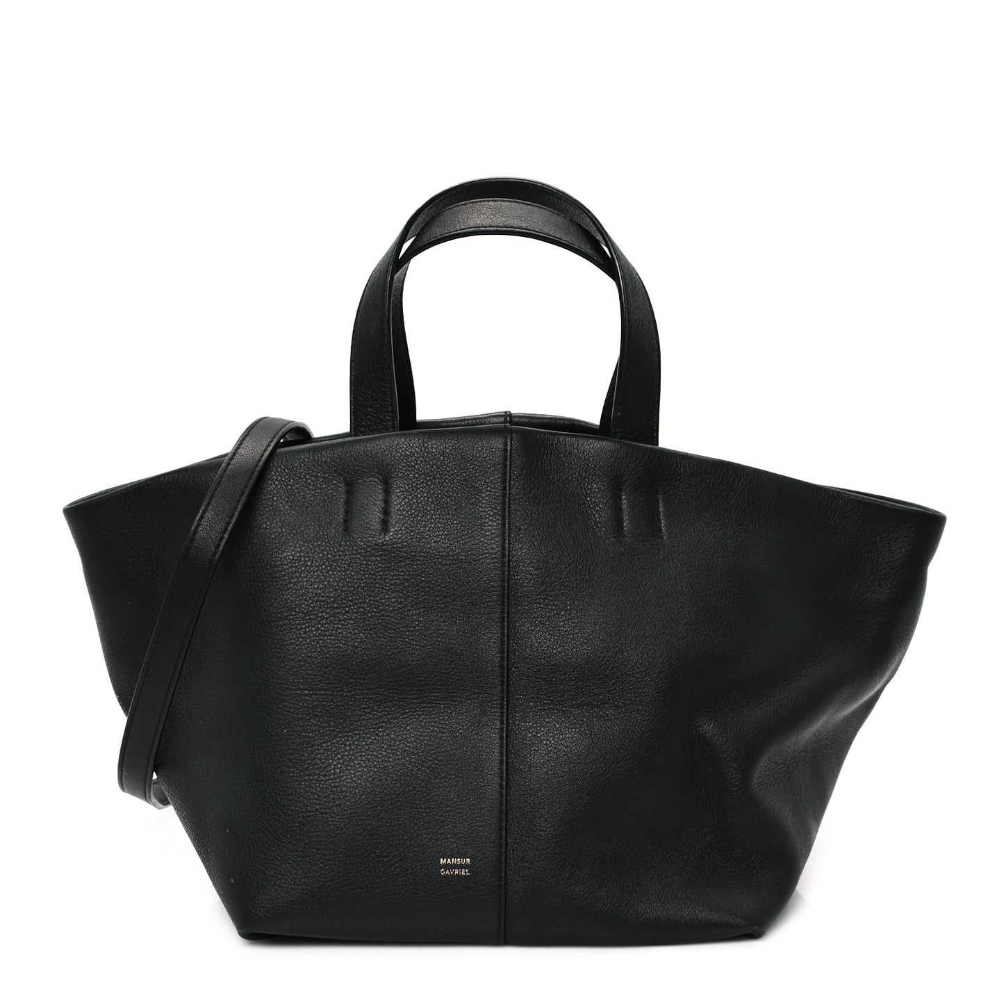 Calfskin Tulipano Bag Black
