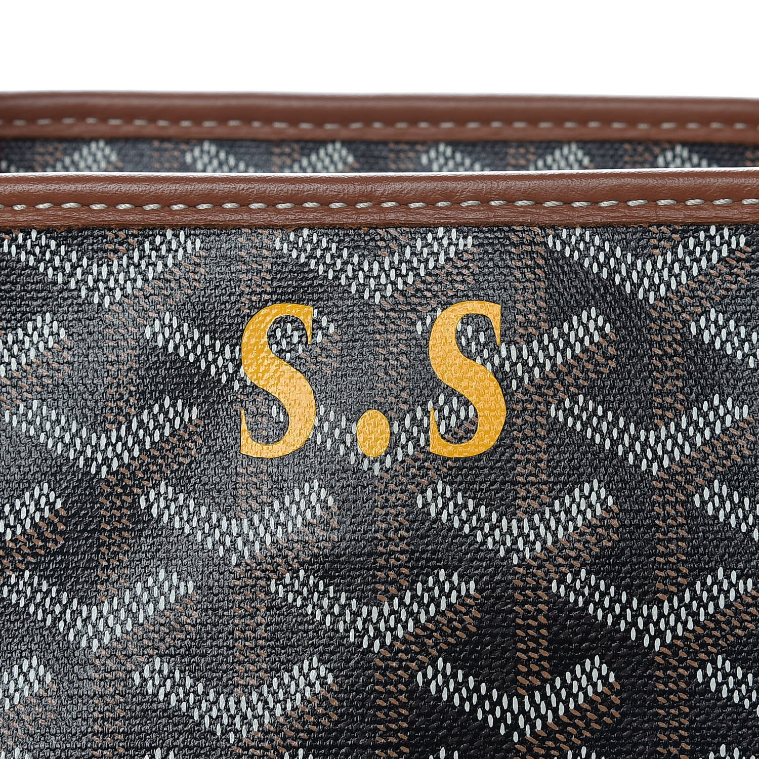 Goyard Goyardine Artois PM Black Gold 10 of 10