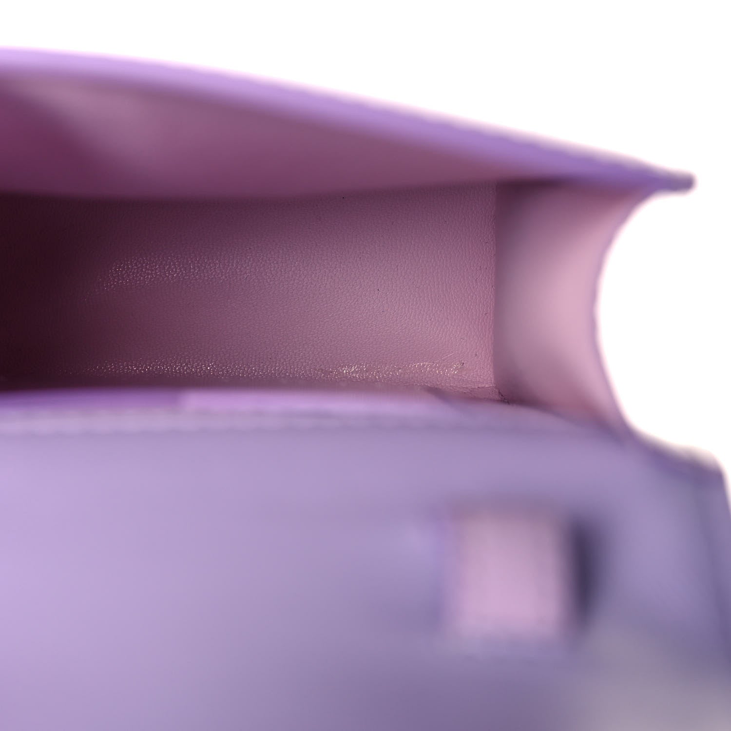 Givenchy Patent Calfskin Mini Vertical 4G Bag Lilac 5 of 11