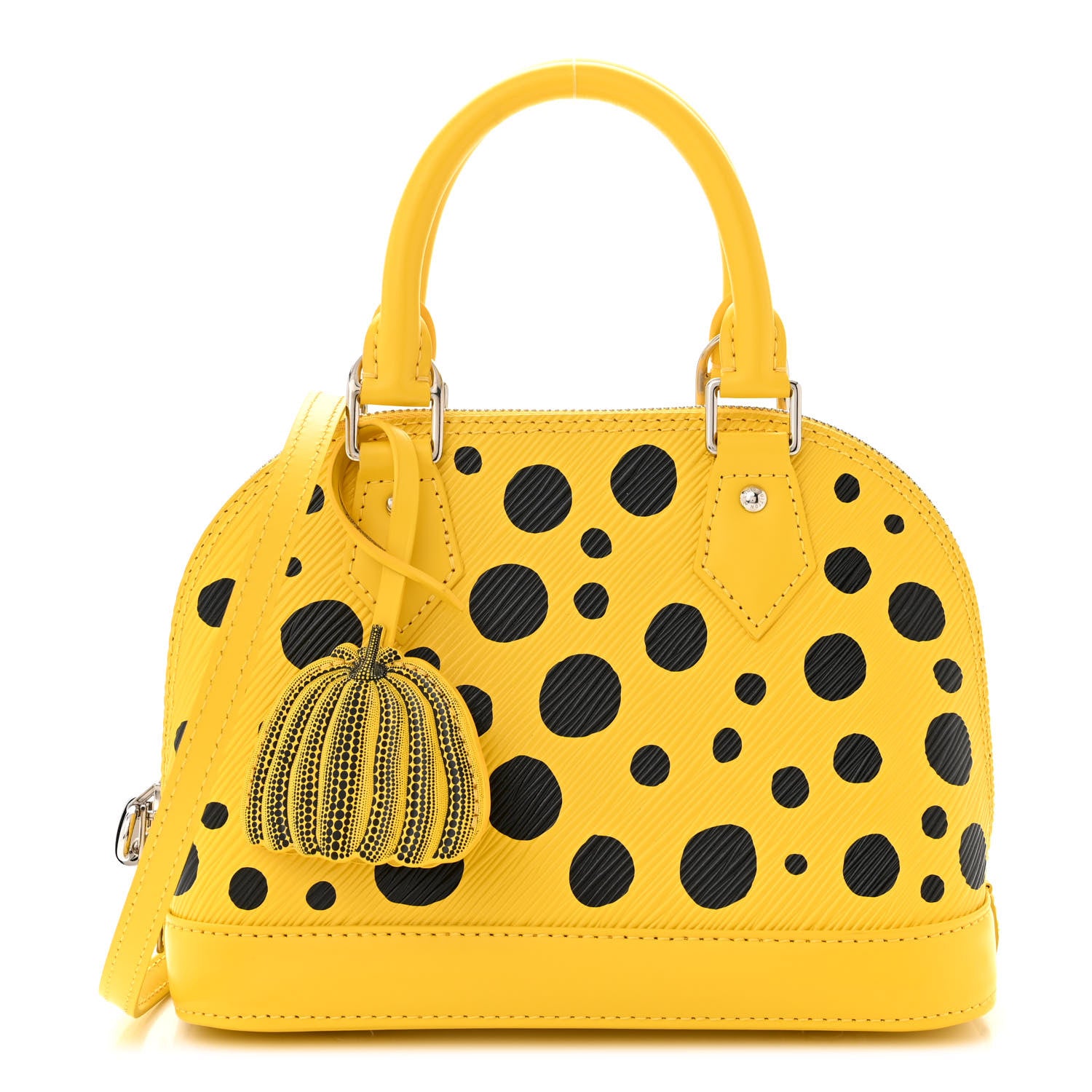 Louis Vuitton LOUIS VUITTON LV X YK Epi Alma BB Yellow Black 1 of 10