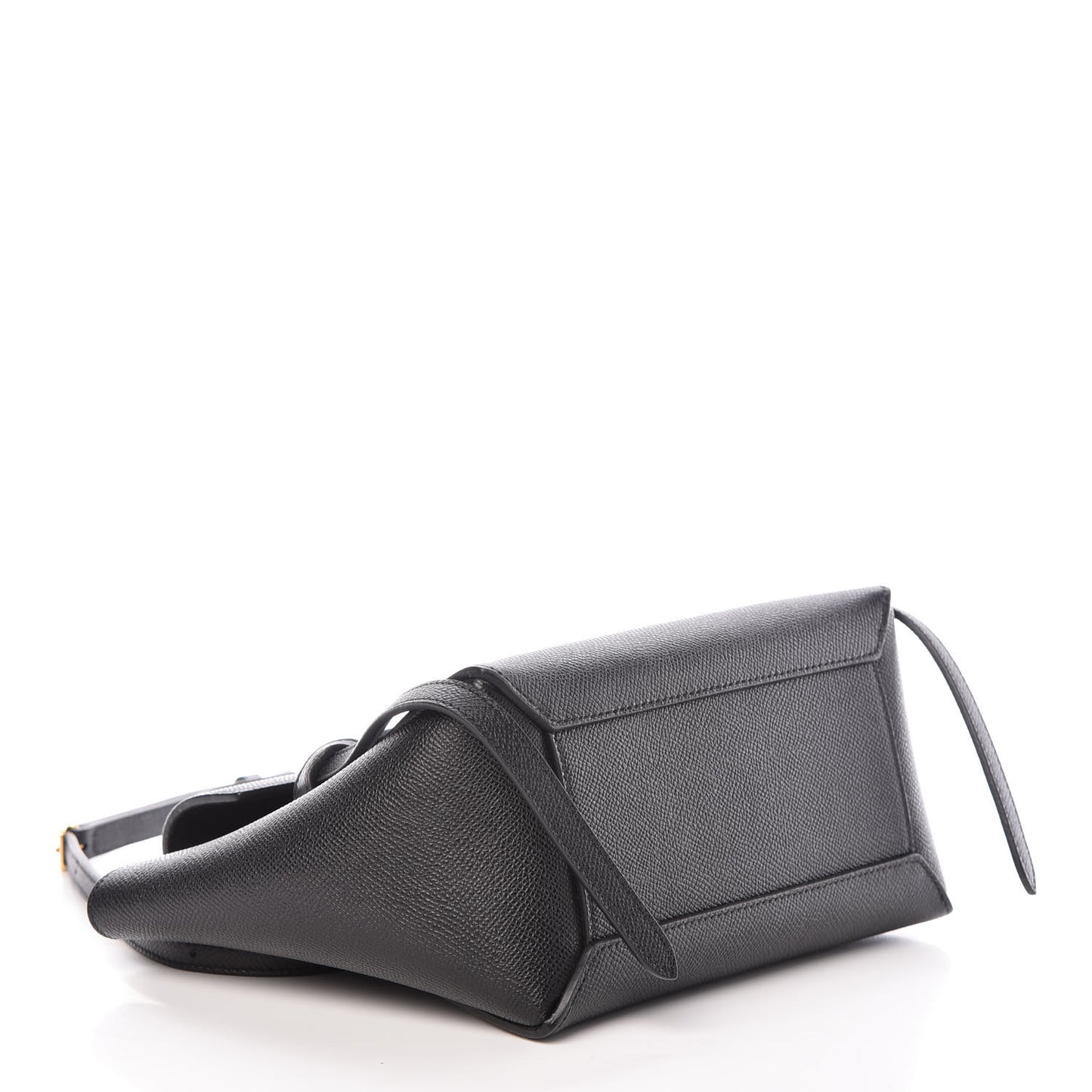 Grained Calfskin Nano Belt Bag Black