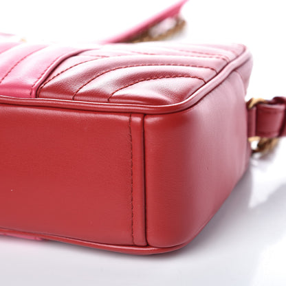 Prada Soft Calfskin Diagramme Crossbody Bag Fuoco Magenta 8 of 8