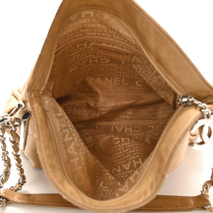 Chanel Lambskin Stitched Medium Ultimate Soft Tote Beige 5 of 23