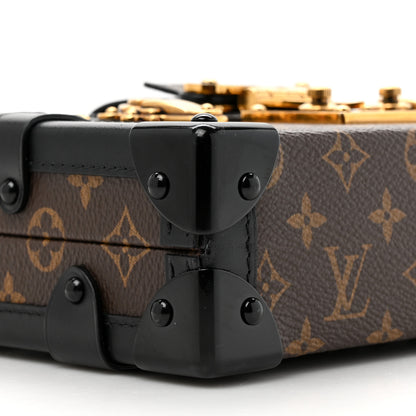 Louis Vuitton Monogram Petite Malle Black 9 of 13