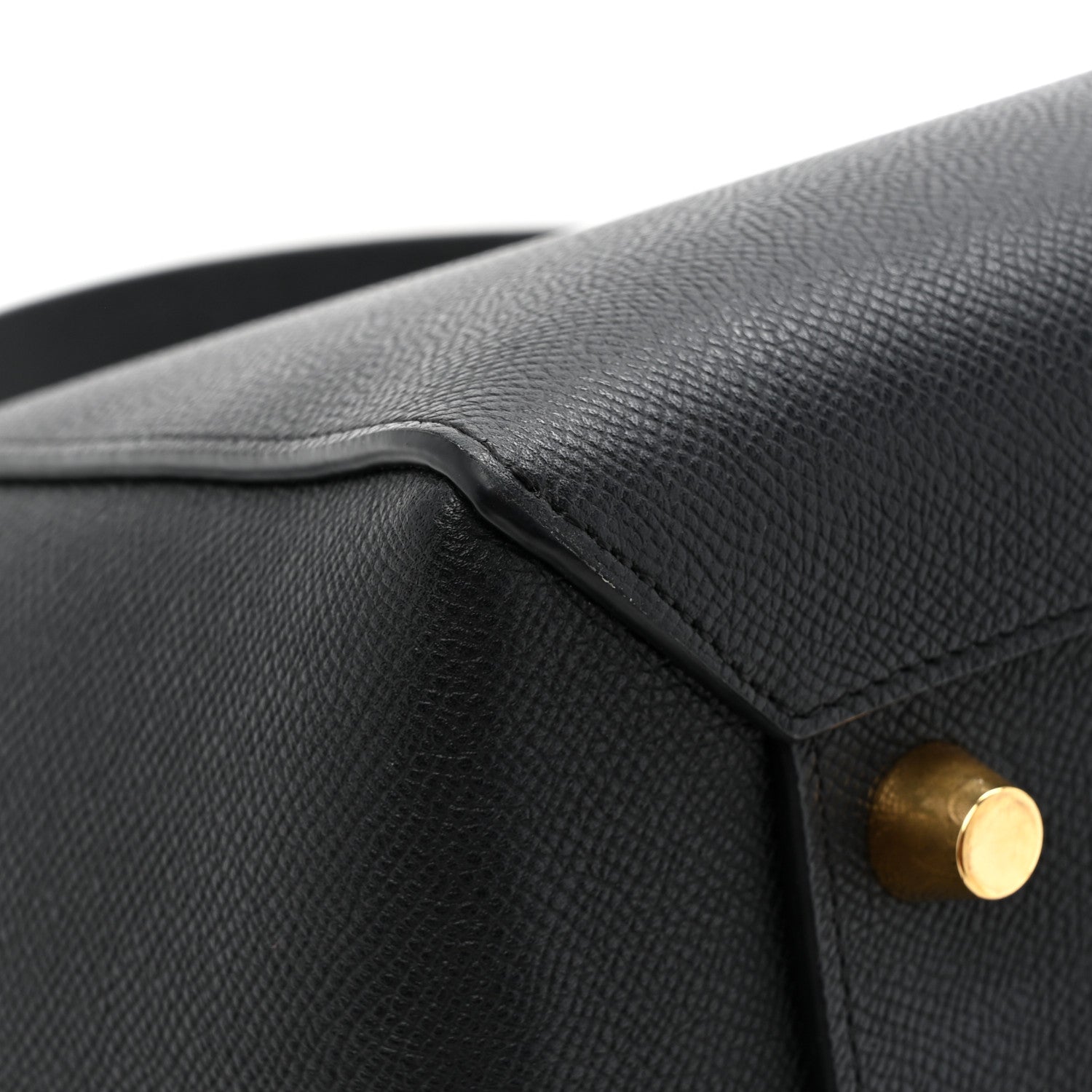 Celine Grained Calfskin Belt Bag Black 13 of 14