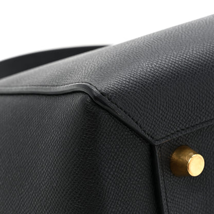Celine Grained Calfskin Belt Bag Black 13 of 14