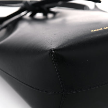 Mansur Gavriel Calfskin Mini Bucket Bag Black Ballerina 8 of 14